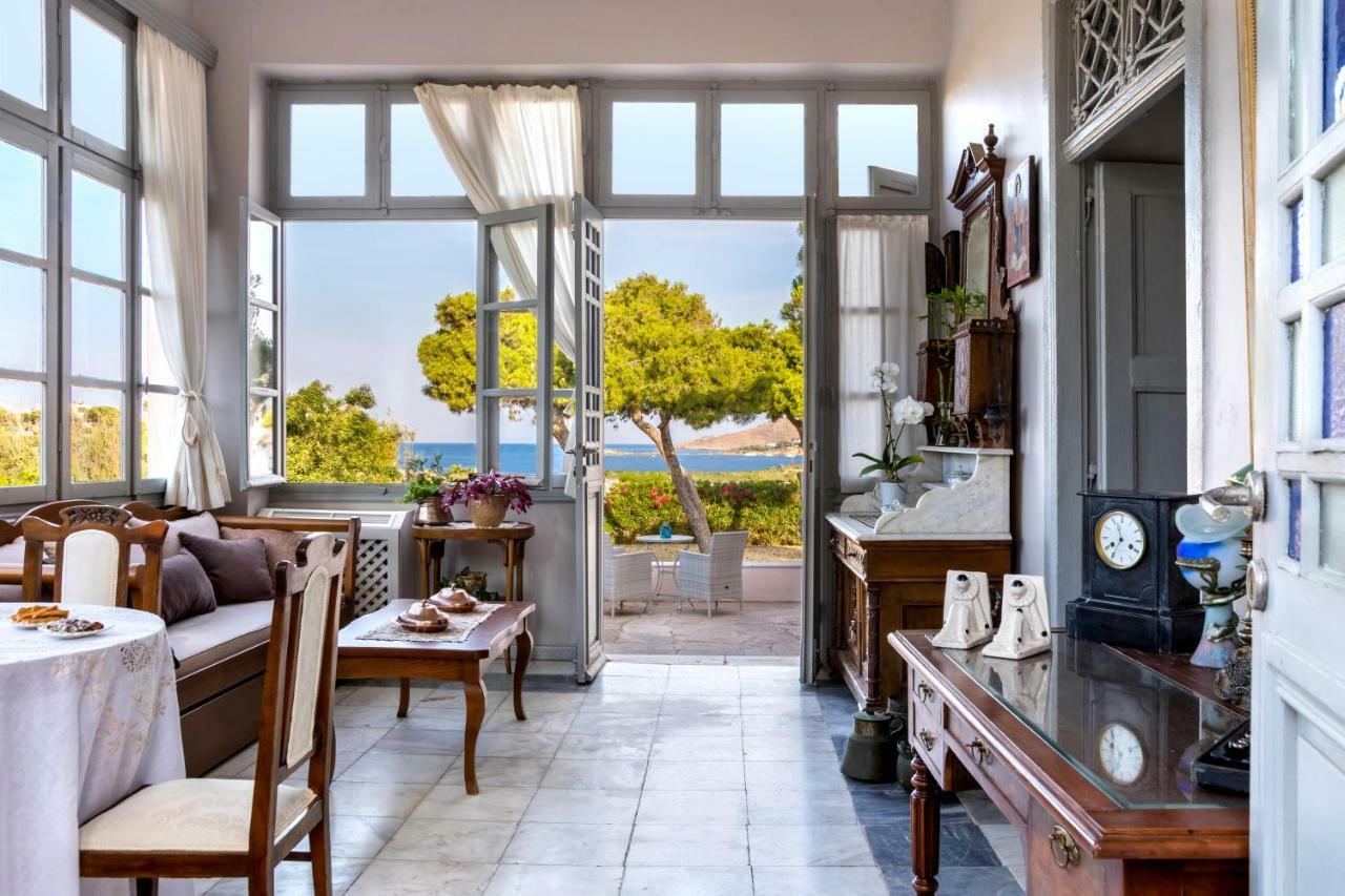 Vila Dellagracia Mansion In Poseidonia Syros Posidhonía Exteriér fotografie