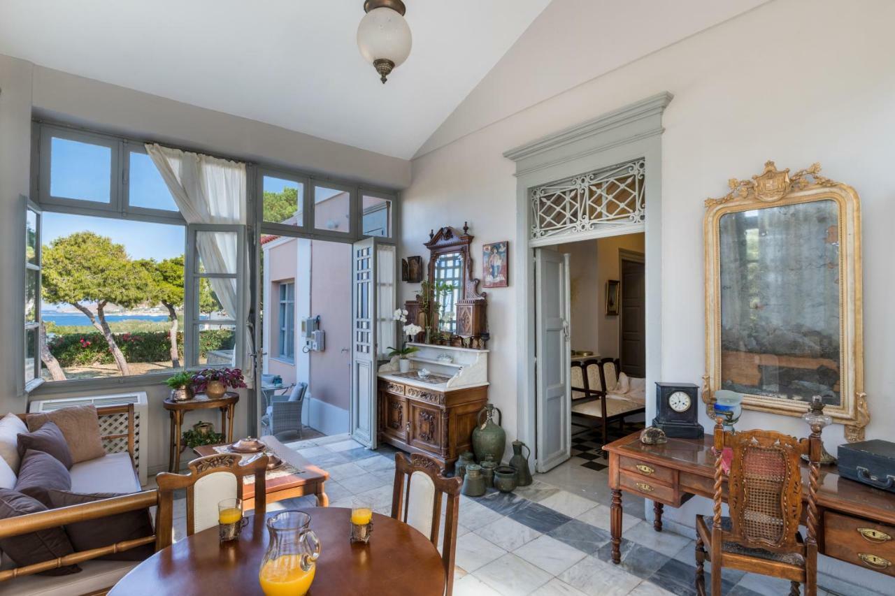 Vila Dellagracia Mansion In Poseidonia Syros Posidhonía Exteriér fotografie