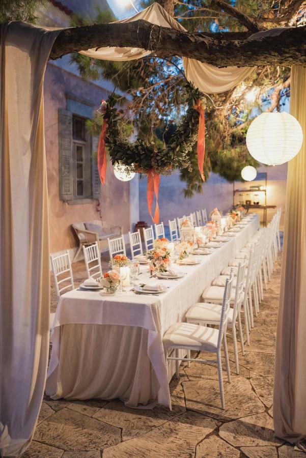 Vila Dellagracia Mansion In Poseidonia Syros Posidhonía Exteriér fotografie