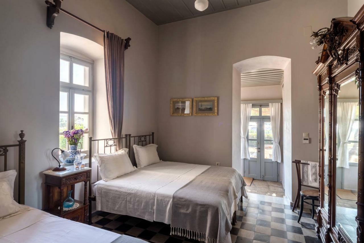 Vila Dellagracia Mansion In Poseidonia Syros Posidhonía Exteriér fotografie